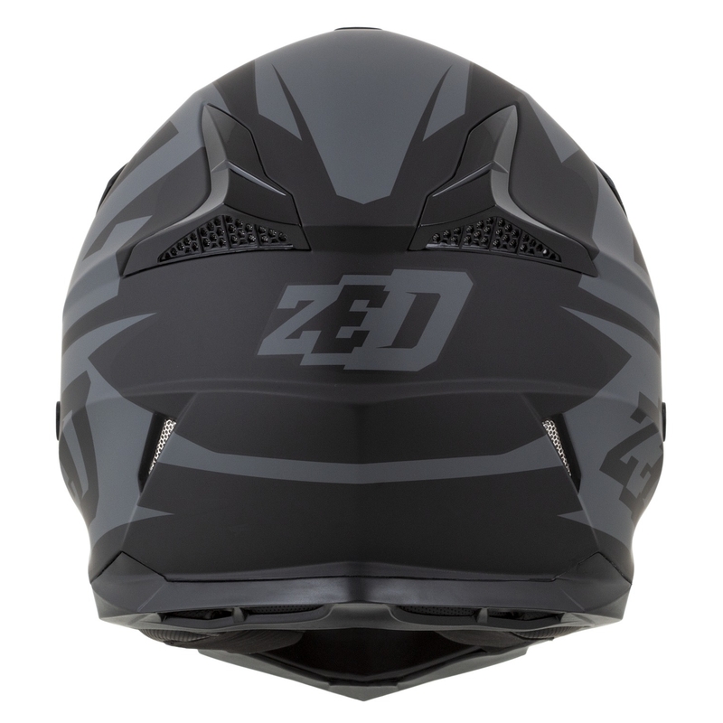 Casca motocross ZED X1.9 Targa gri-negru mat