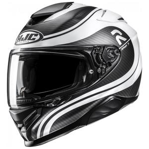 Casca moto integrala HJC RPHA 71 Cleta MC10SF negru-alb