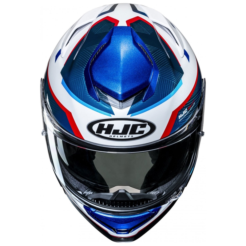 Casca integrala de motocicleta HJC RPHA 71 Ellon MC21 alb-albastru-rosu