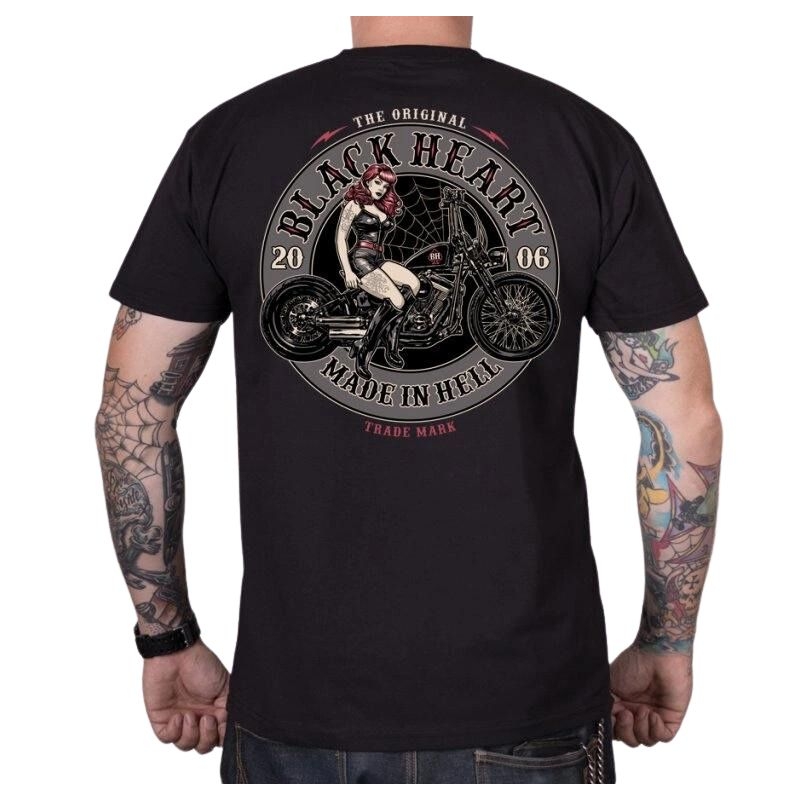 Tricou Black Heart Ember negru