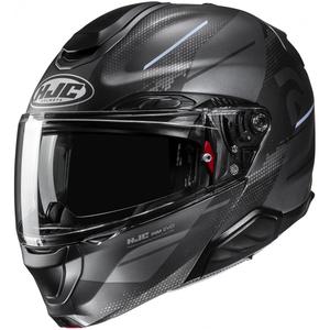 Casca de motocicleta HJC RPHA 91 Blat MC5SF neagra