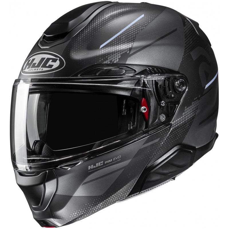 Casca de motocicleta HJC RPHA 91 Blat MC5SF neagra