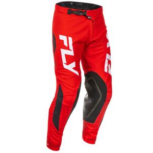 Pantaloni motocross FLY Racing Evolution roșu-alb-negru