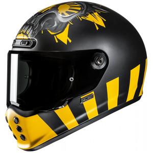 Casca moto integrala HJC V10 Crania MC3SF negru-galben