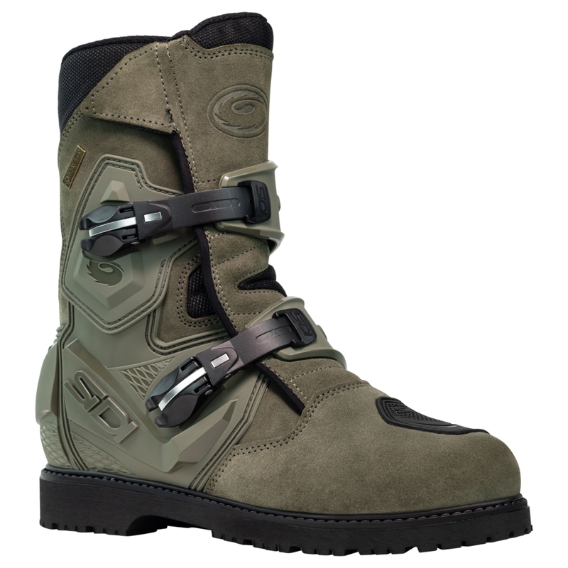 Cizme moto SiDi Adventure Gore-Tex 2 Mid kaki
