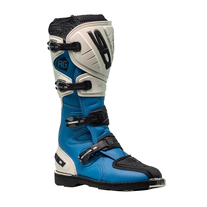Ghete motocross SiDi Agueda albastru-bej
