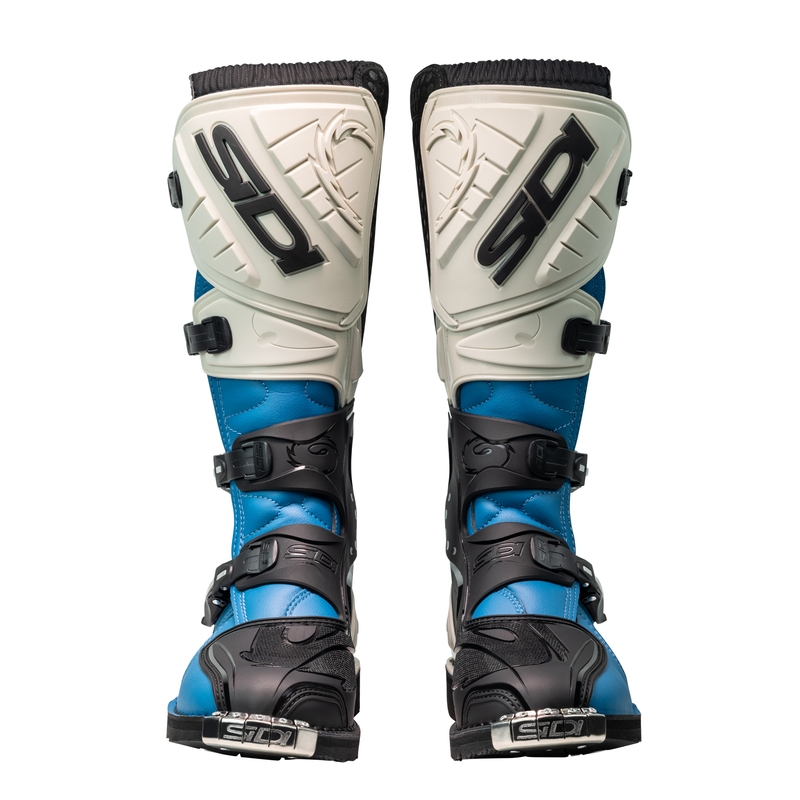 Ghete motocross SiDi Agueda albastru-bej