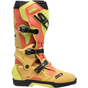 Cizme moto SiDi Crossair auriu-verde