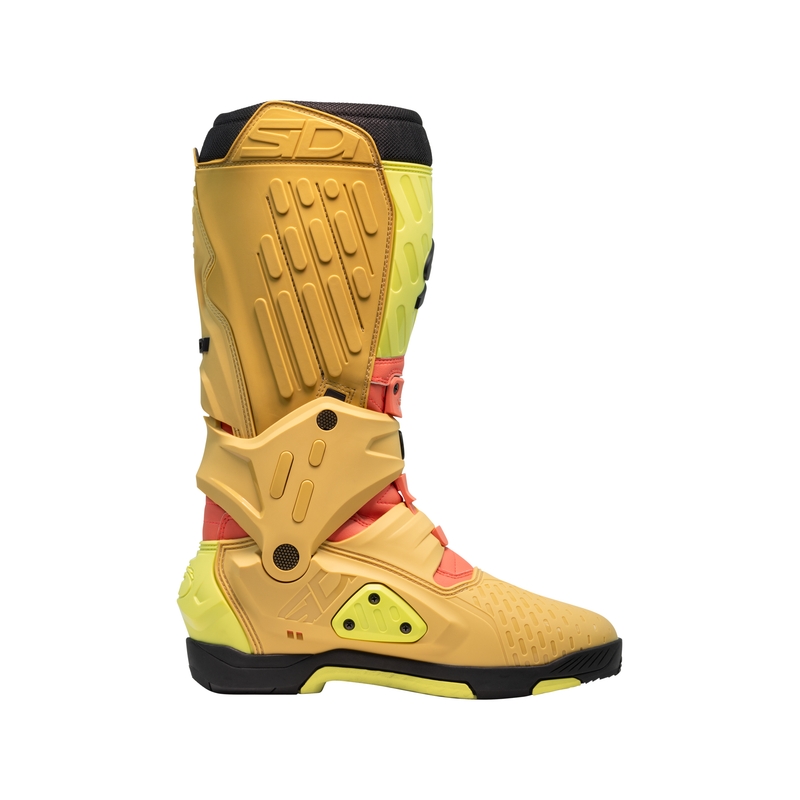 Cizme moto SiDi Crossair auriu-verde