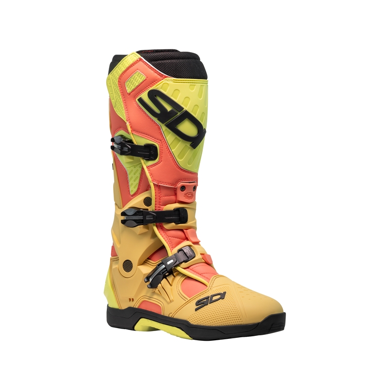 Cizme moto SiDi Crossair auriu-verde