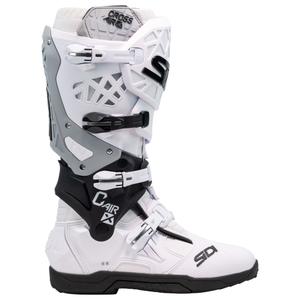 Cizme moto SiDi Crossair X alb-negru