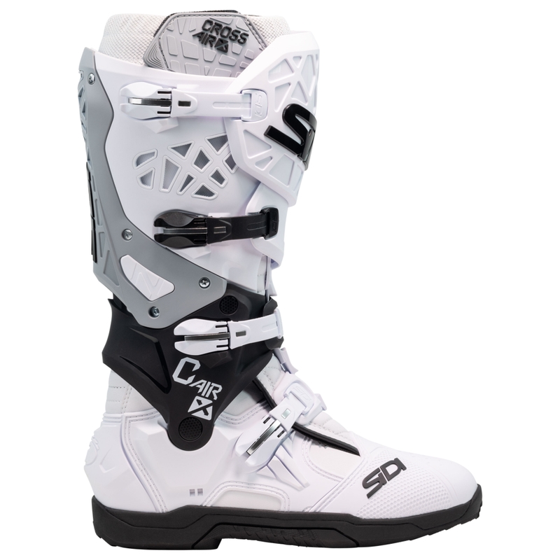 Cizme moto SiDi Crossair X alb-negru
