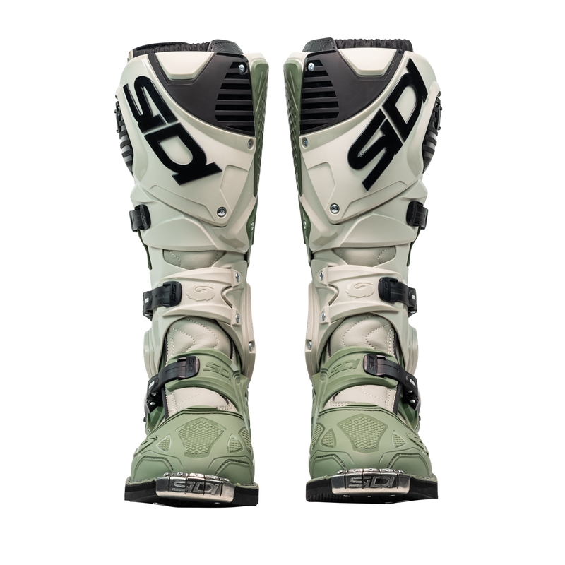 Cizme moto SiDi Crossfire 3 verde-bej