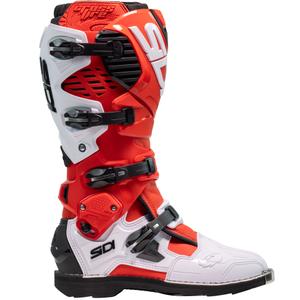 Ghete moto SiDi Crossfire 3 rosu-alb