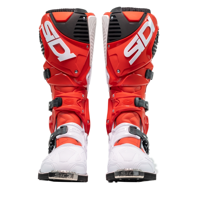 Ghete moto SiDi Crossfire 3 rosu-alb