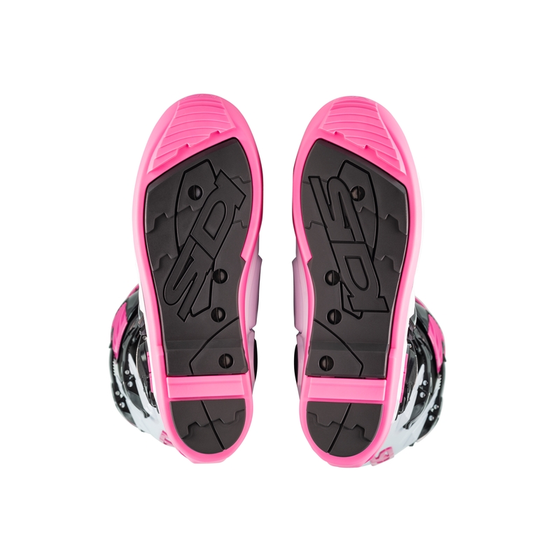 Cizme moto SiDi Crossfire 3 SRS negru-alb-roz