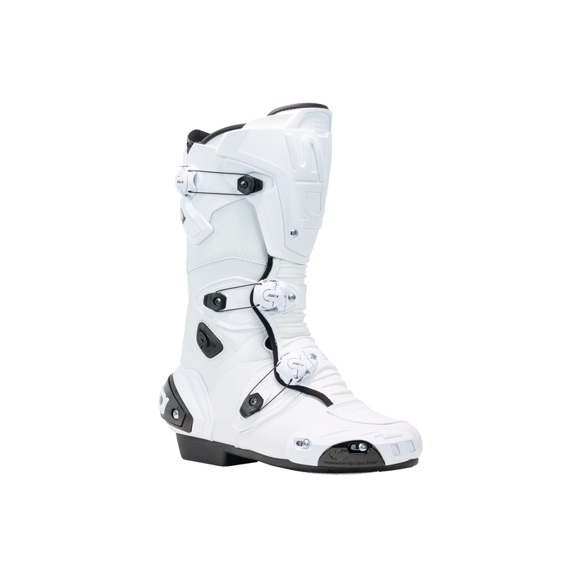 Cizme moto SiDi MAG 1 alb-alb