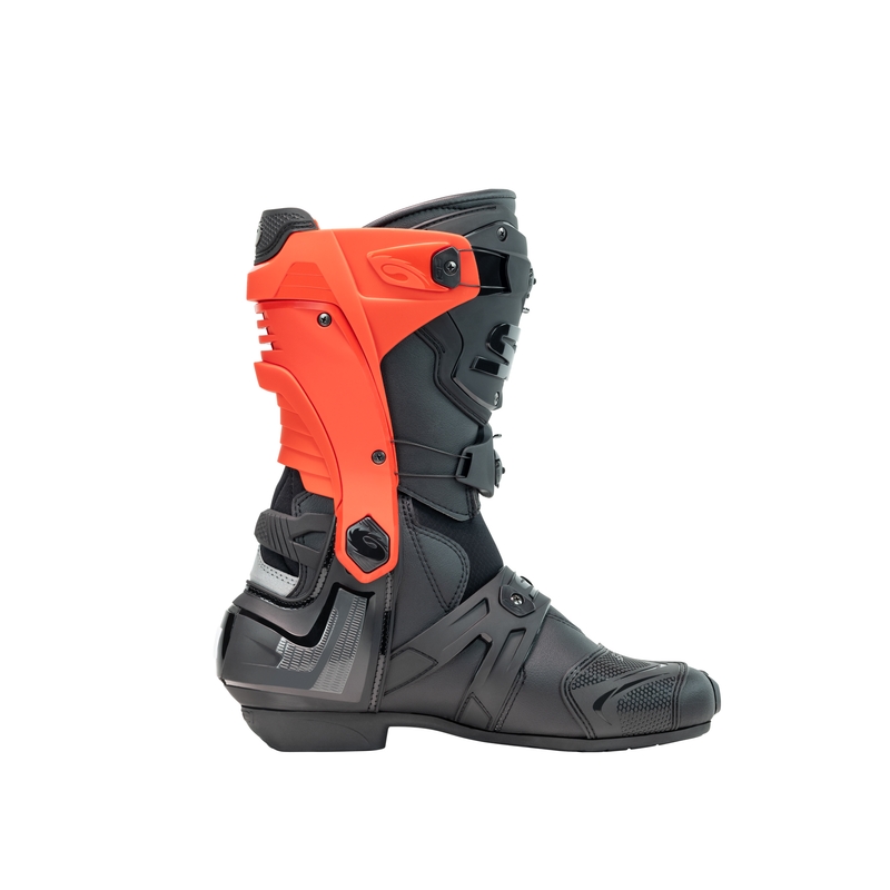 Cizme moto SiDi Rex negru-rosu