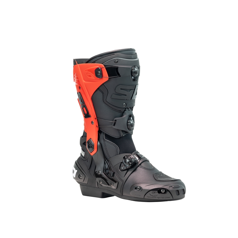 Cizme moto SiDi Rex negru-rosu