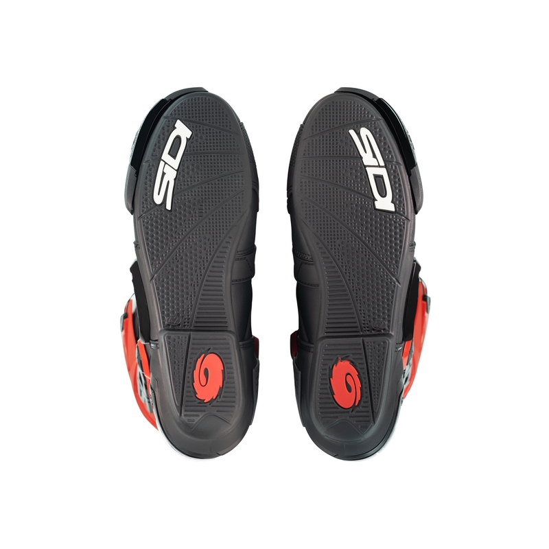 Cizme moto SiDi Rex negru-rosu