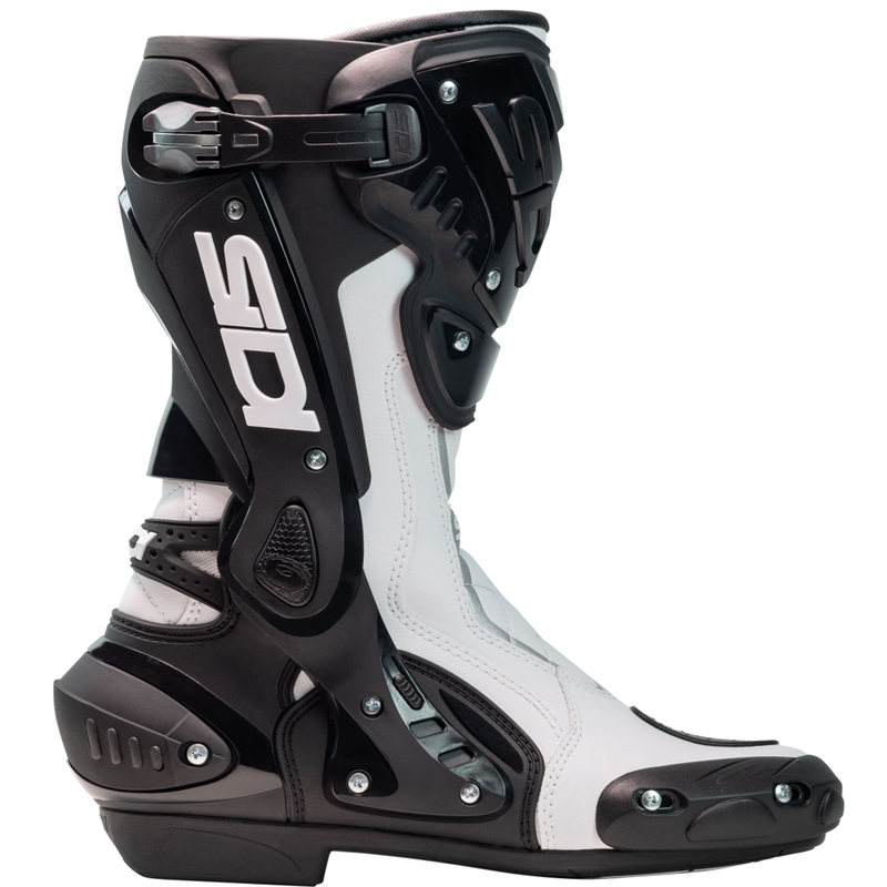 Cizme moto SiDi ST alb-negru