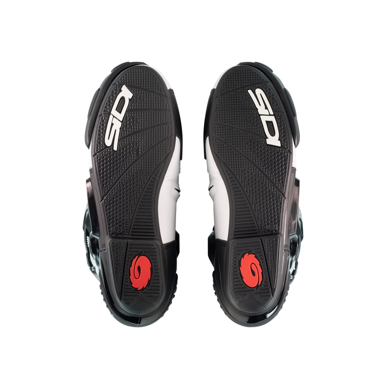 Cizme moto SiDi ST alb-negru