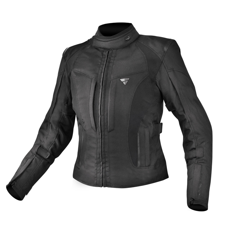 Jacheta de motociclete pentru femei Shima Volante negru lichidare