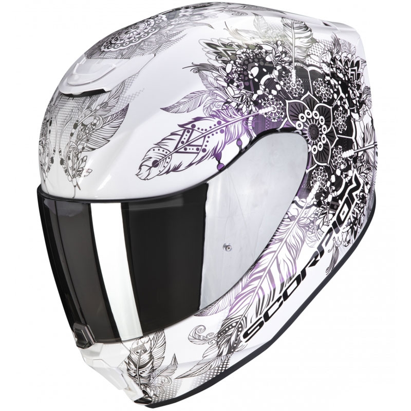 Cască integrală pentru motociclete Scorpion EXO-391 Dream alb