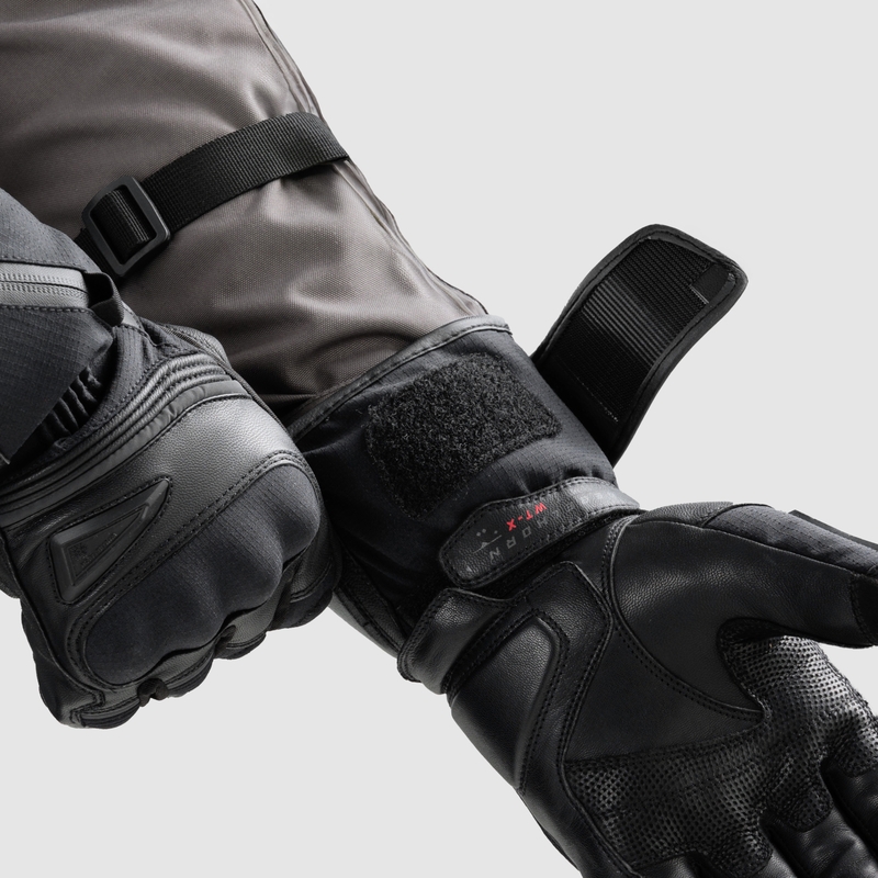 Mănuși moto Rebelhorn Summit Winter negre