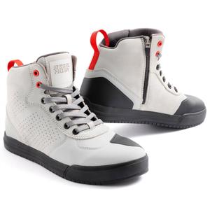 Ghete moto din piele Rebelhorn Spike gri