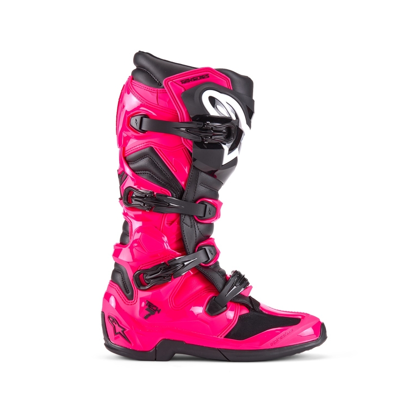 Ghete motocross Alpinestars TECH 7 roz-negru