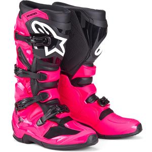 Ghete motocross Alpinestars TECH 7 roz-negru