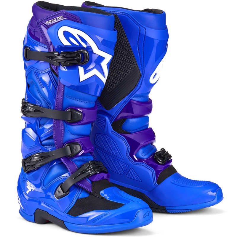 Ghete motocross Alpinestars TECH 7 albastre