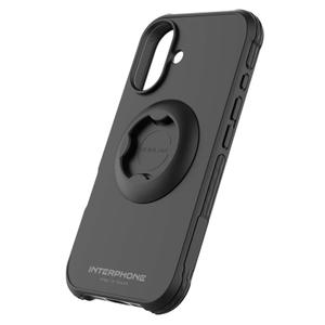 Husa de protectie Interphone QUIKLOX Tetraforce pentru Apple iPhone 16 neagra