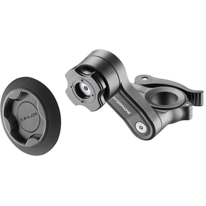 Maner interfon QUIKLOX cu baza adeziva neagra