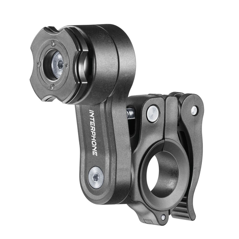 Maner interfon QUIKLOX cu baza adeziva neagra