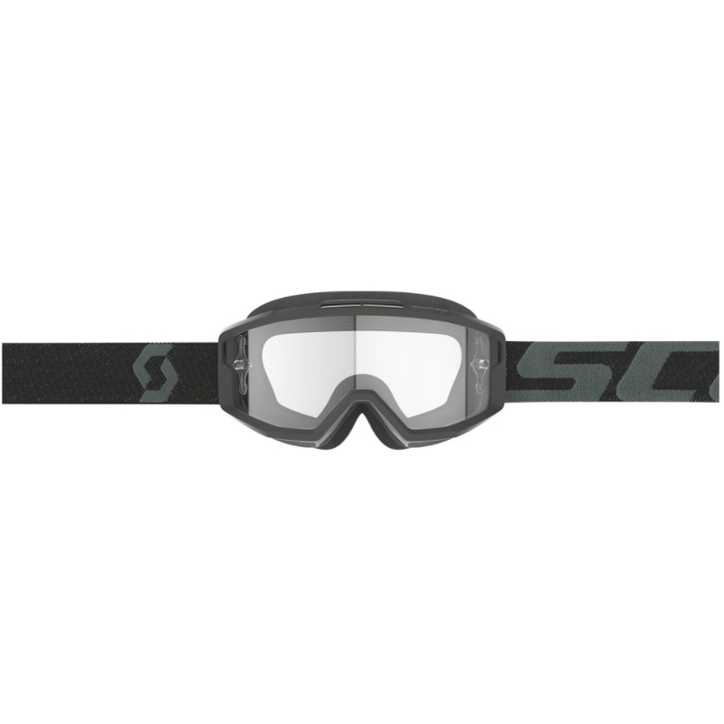 Ochelari SCOTT Split OTG motocross negri cu plexiglas transparent