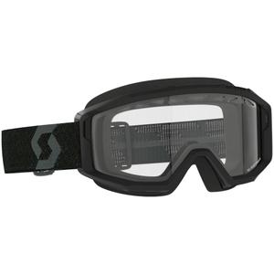 Ochelari de motocross SCOTT Primal Enduro negri cu plexiglas transparent