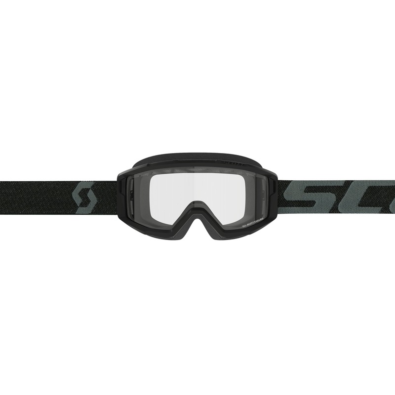 Ochelari de motocross SCOTT Primal Enduro negri cu plexiglas transparent