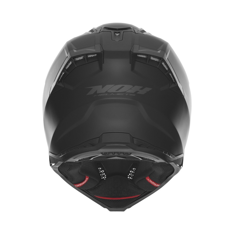 Casca motocross NOX N634 negru mat