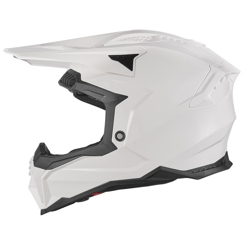 Casca motocross NOX N634 alba