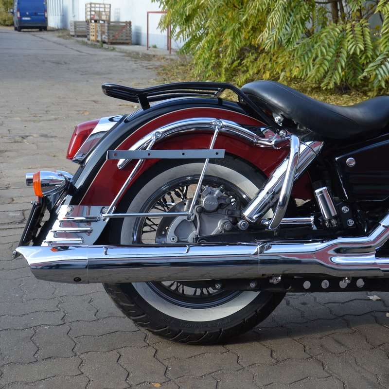 Rame suport pentru bagaje cu spătar HONDA VT1100 C3 Aero cromat