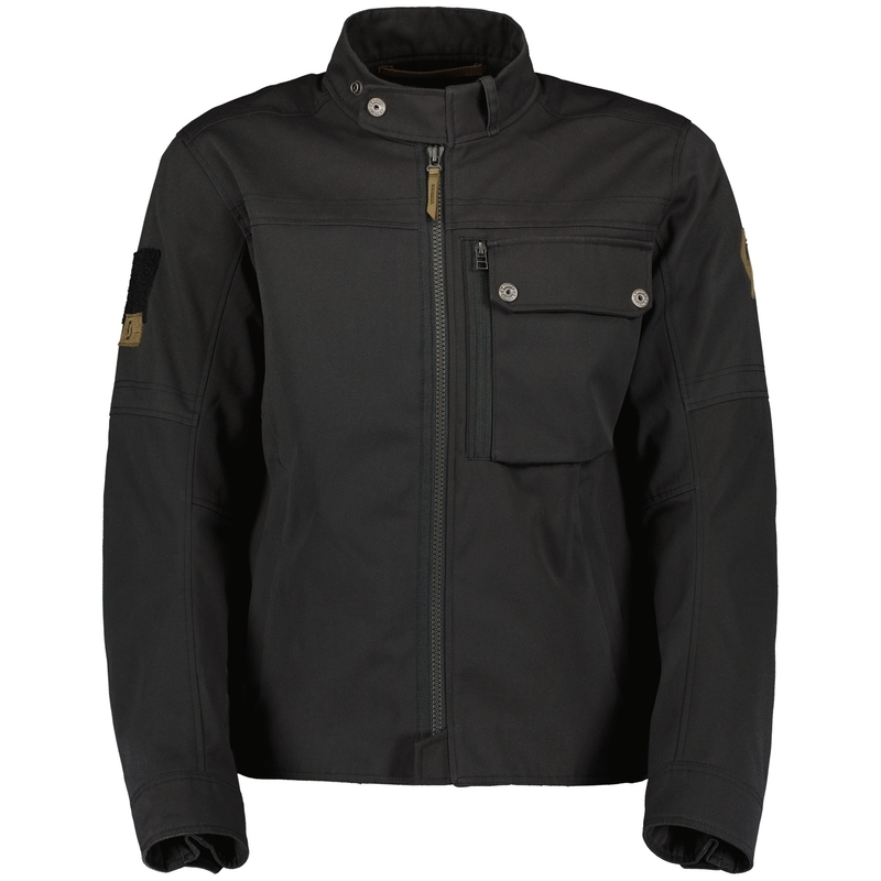 Geacă moto SCOTT JACKET VINTAGE neagră