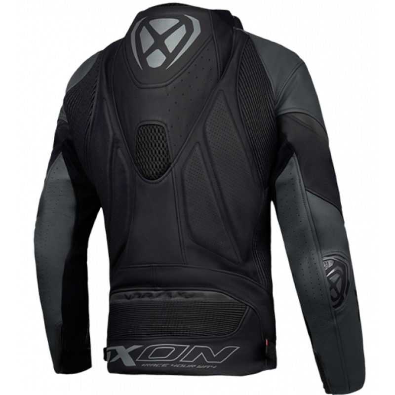 Geacă moto din piele IXON Vortex 3 neagră