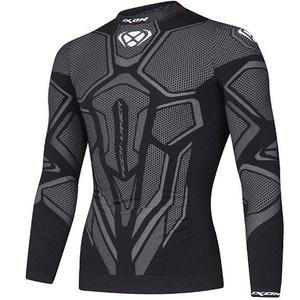 Tricou termic IXON Underground alb-negru