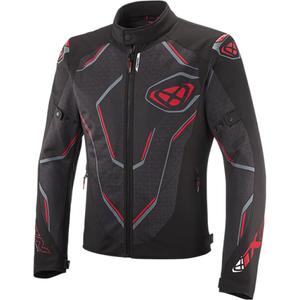 Geaca moto IXON Demoniak negru-rosu