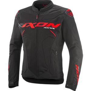 Geaca moto IXON Ionix negru-rosu