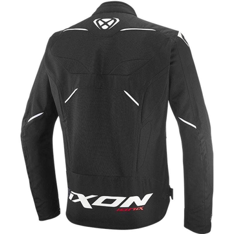 Geacă moto IXON Ionix negru-alb