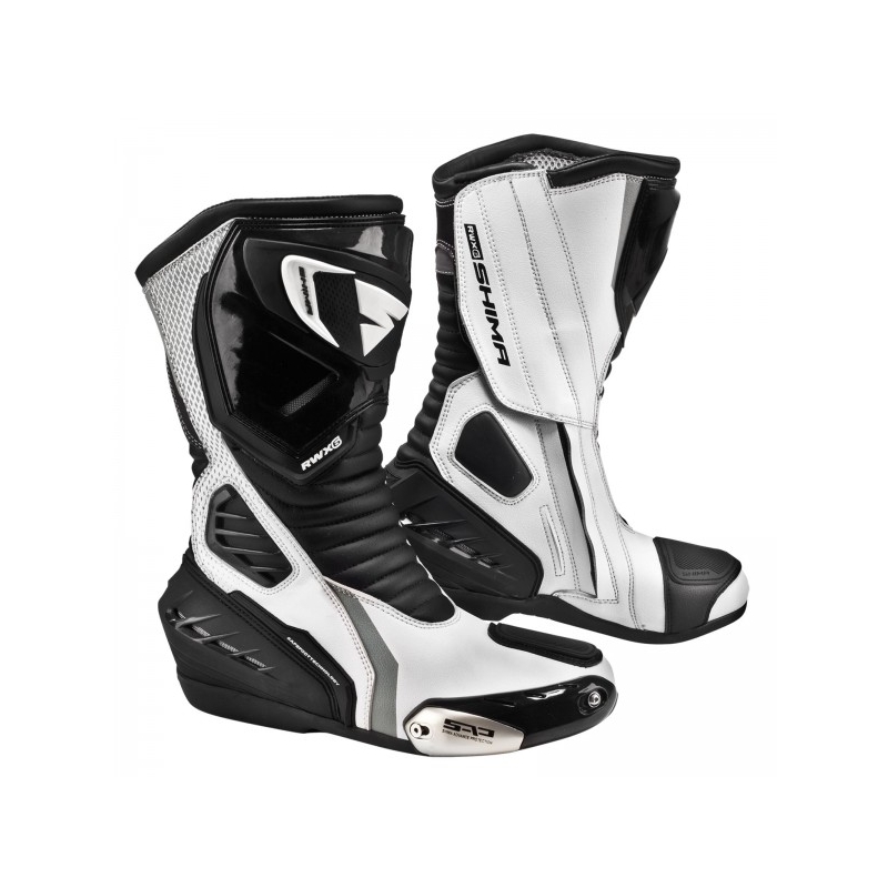 Cizme de motociclete pentru femei Shima RWX-6 alb lichidare