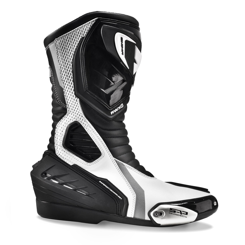 Cizme de motociclete pentru femei Shima RWX-6 alb lichidare